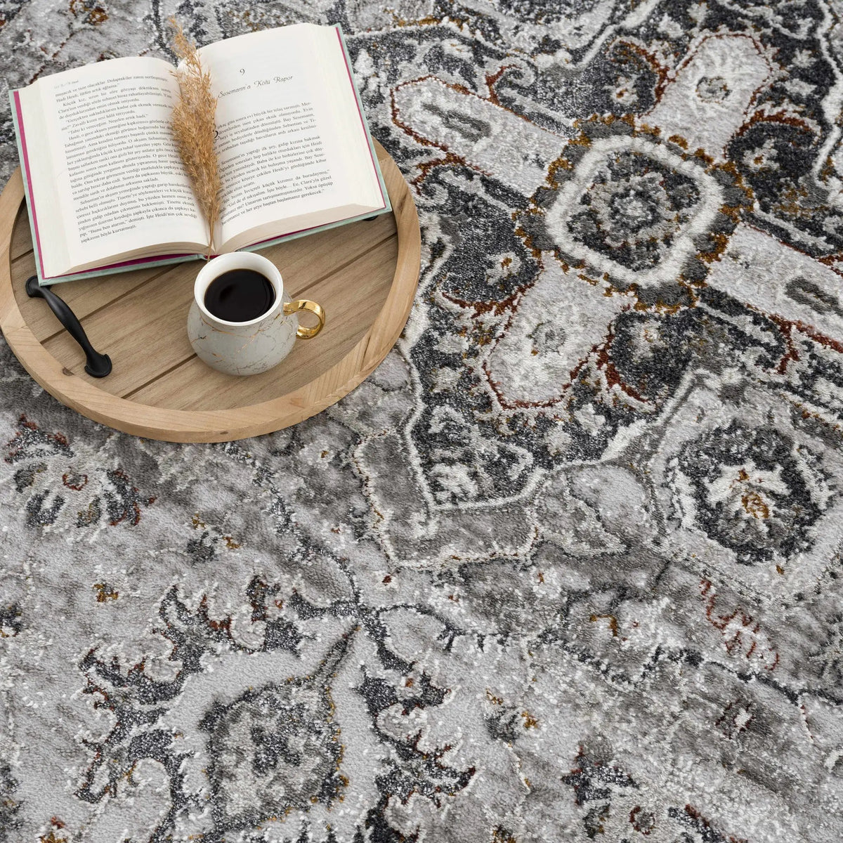 Liverpool Dark Gray Area Rug - Clearance, photo 9 of 19