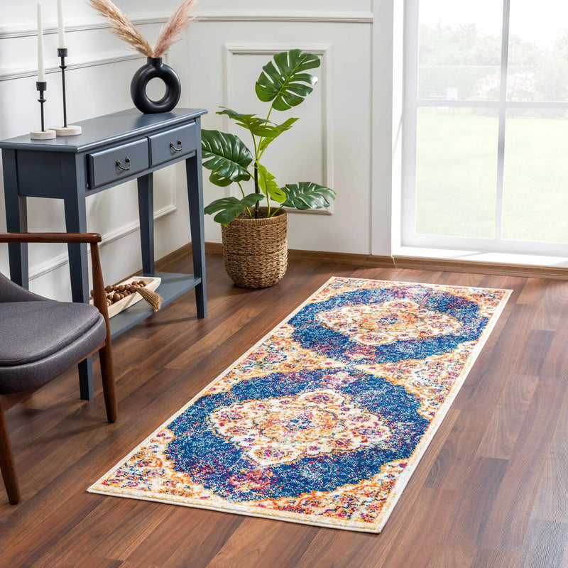 Istanbul Navy Area Rug - Clearance by Boutique Rugs