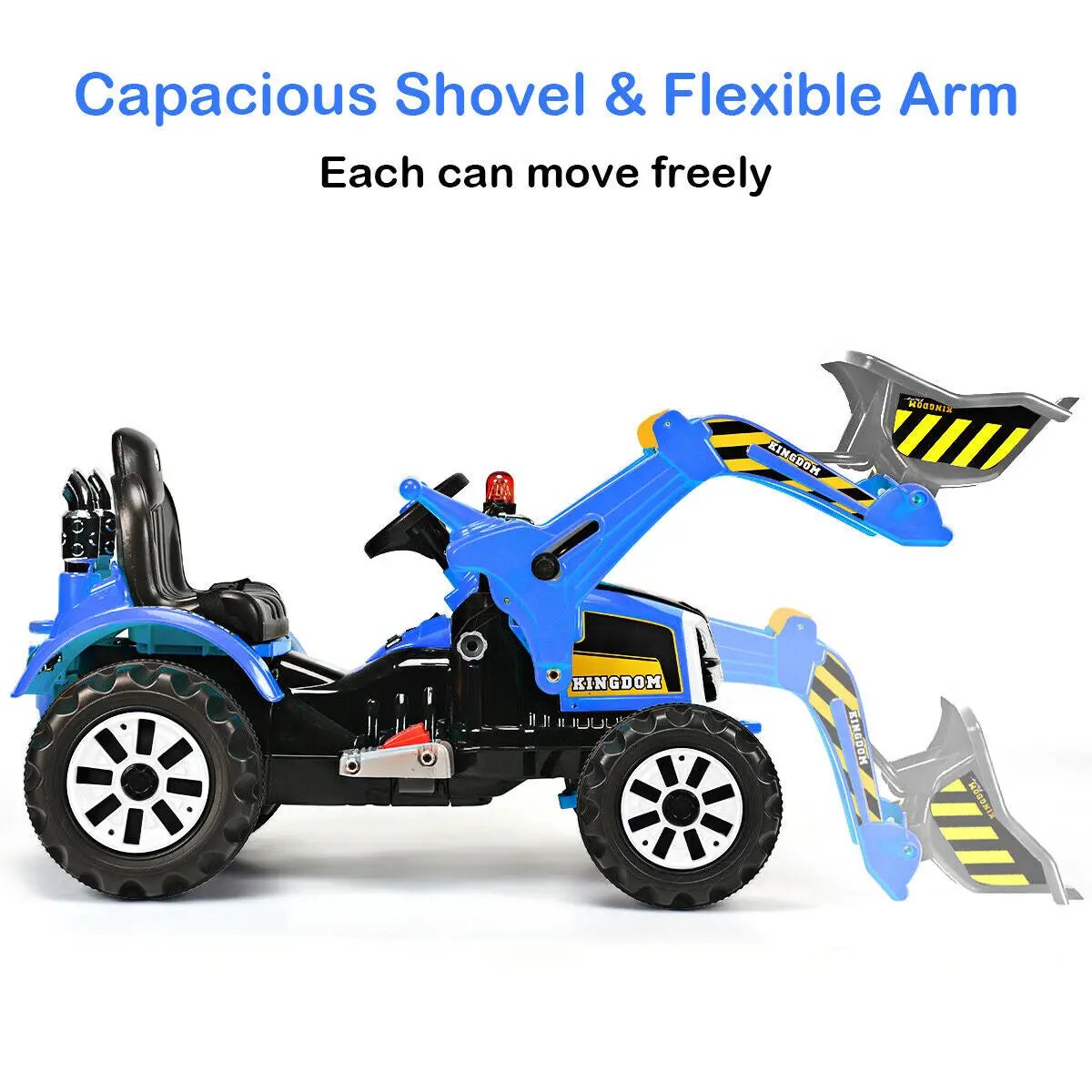12 V Battery Powered Kids Ride on Dumper Truck by DirectDeals