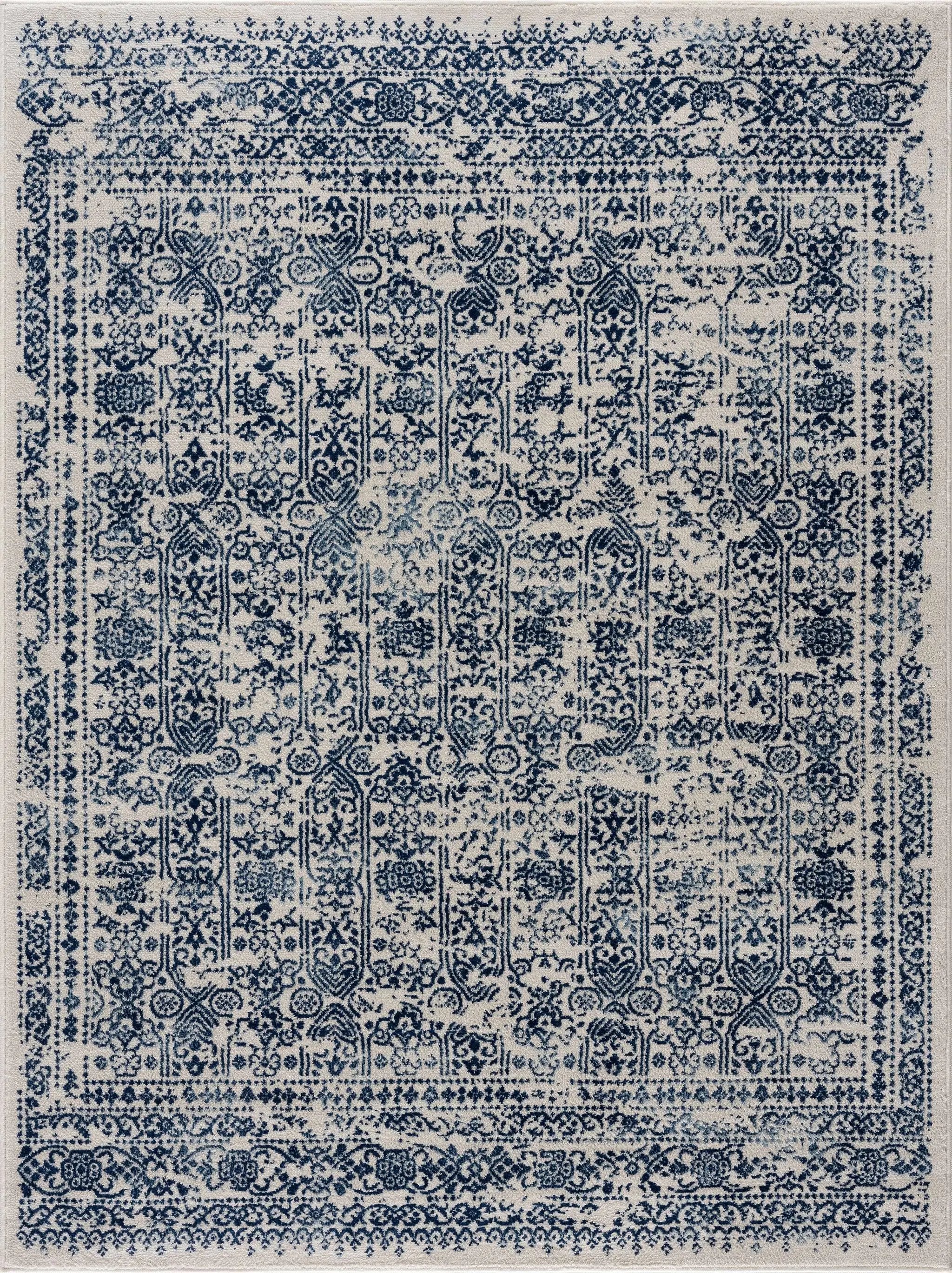 Michie Blue Area Rug - Clearance by Boutique Rugs
