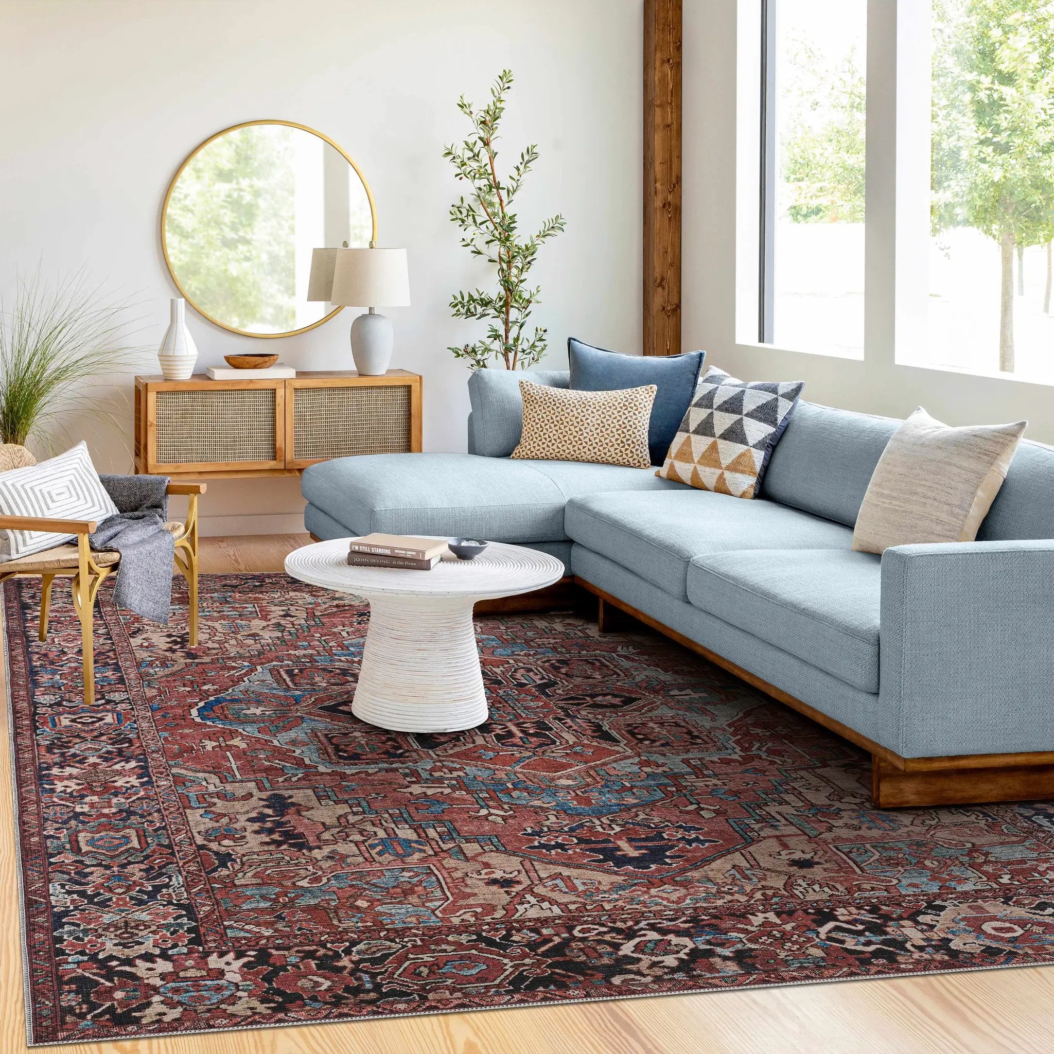 Neyland Washable Area Rug by Hauteloom