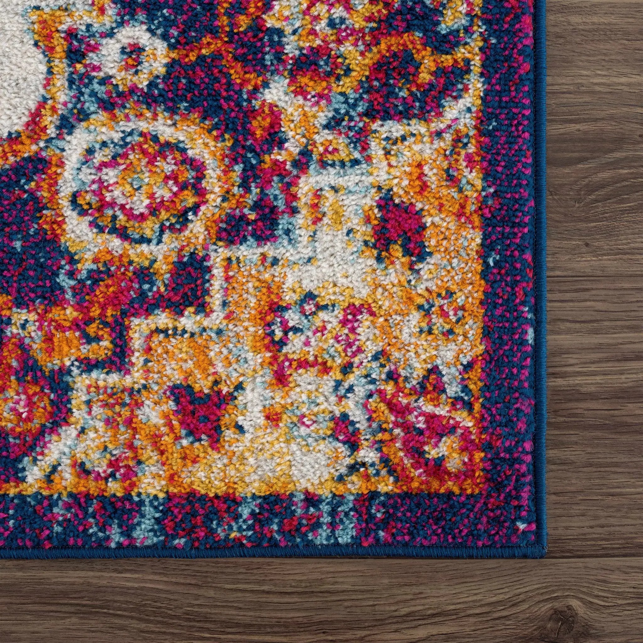 Istanbul Orange Area Rug - Clearance by Boutique Rugs