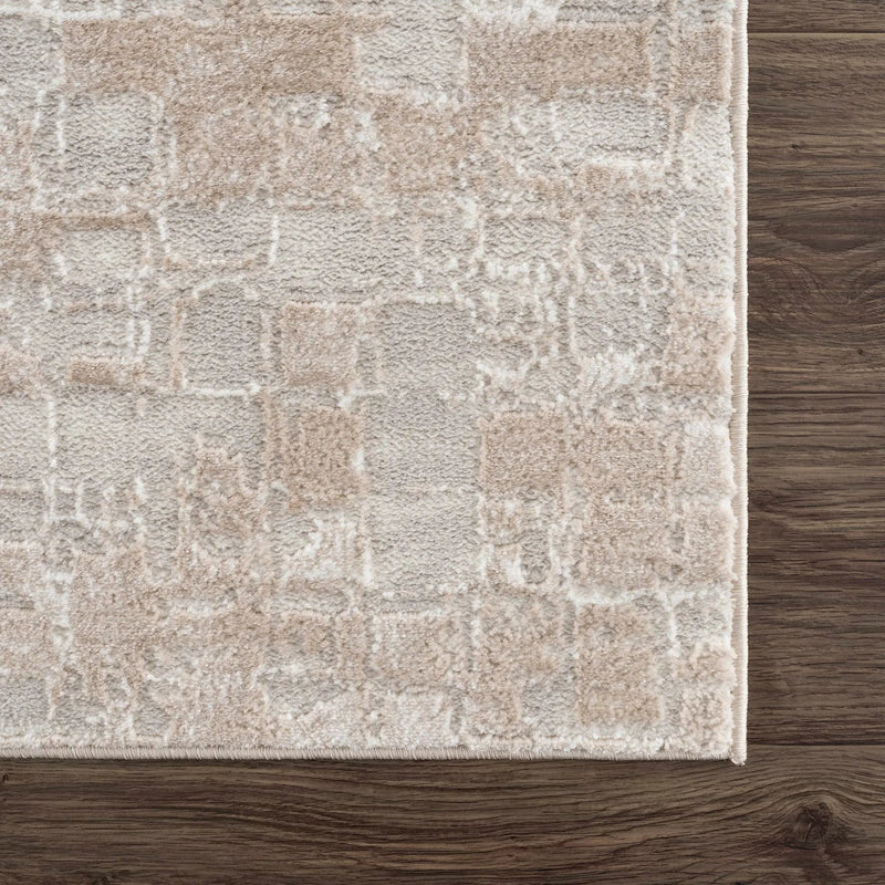 Liveri Pink Mosaic Rug by Boutique Rugs