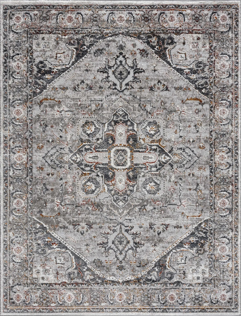 Liverpool Dark Gray Area Rug - Clearance by Boutique Rugs