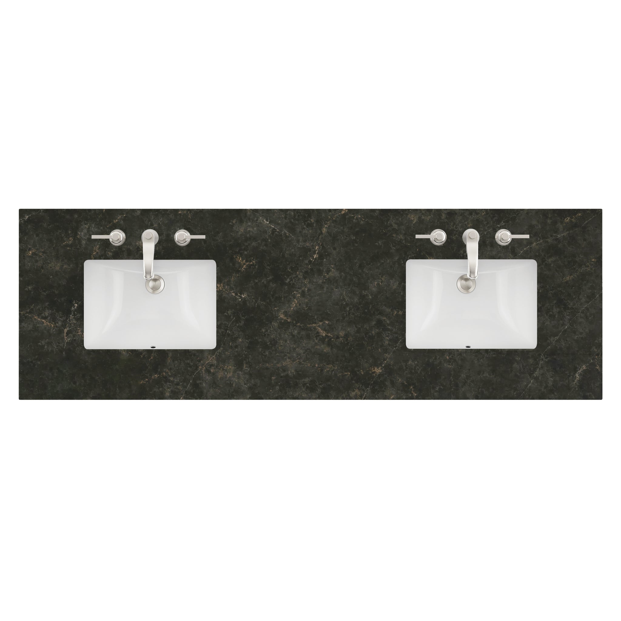James Martin 72" Double Vanity Top with Phantome (2 Sinks) countertop