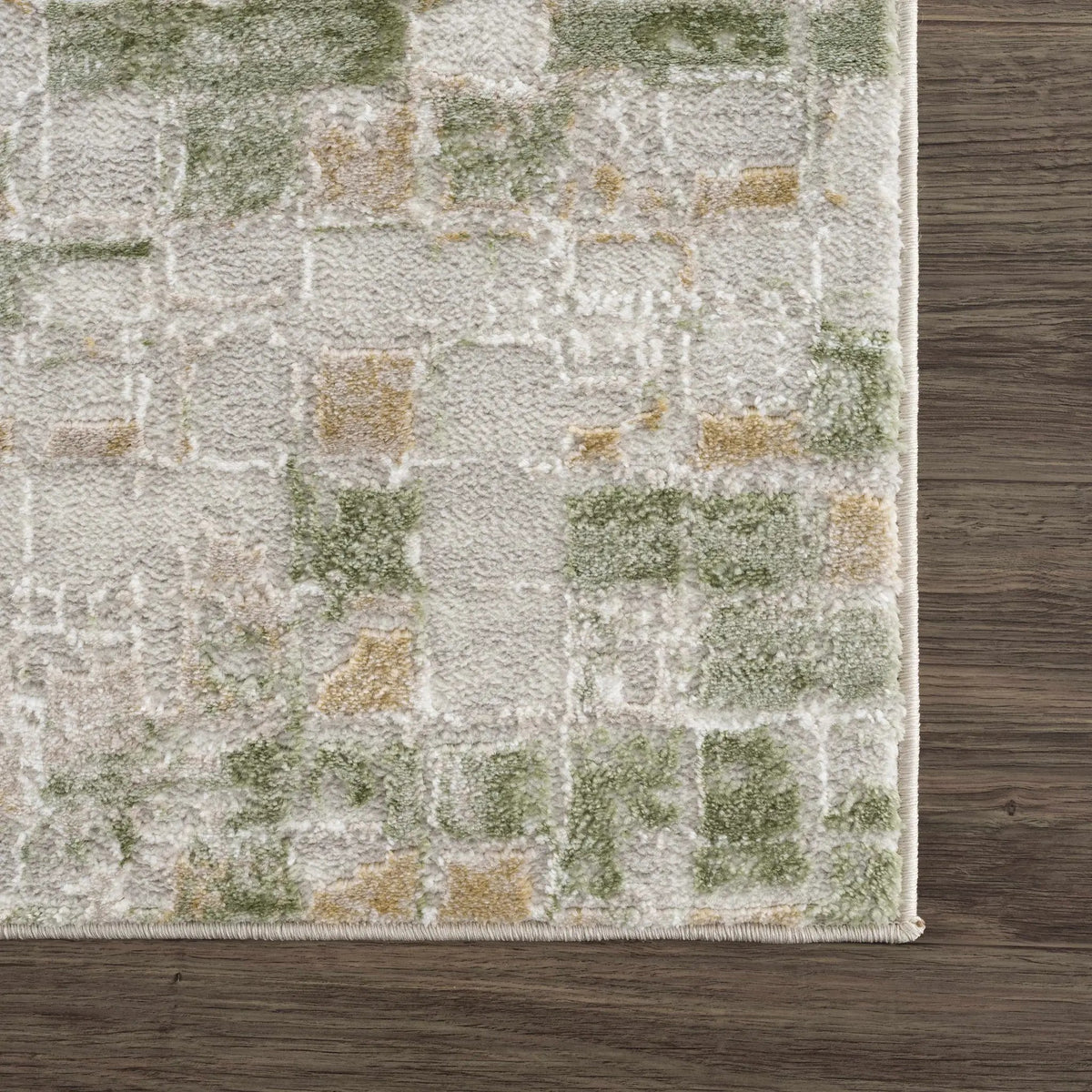 Liveri Green Mosaic Rug, photo 9 of 14