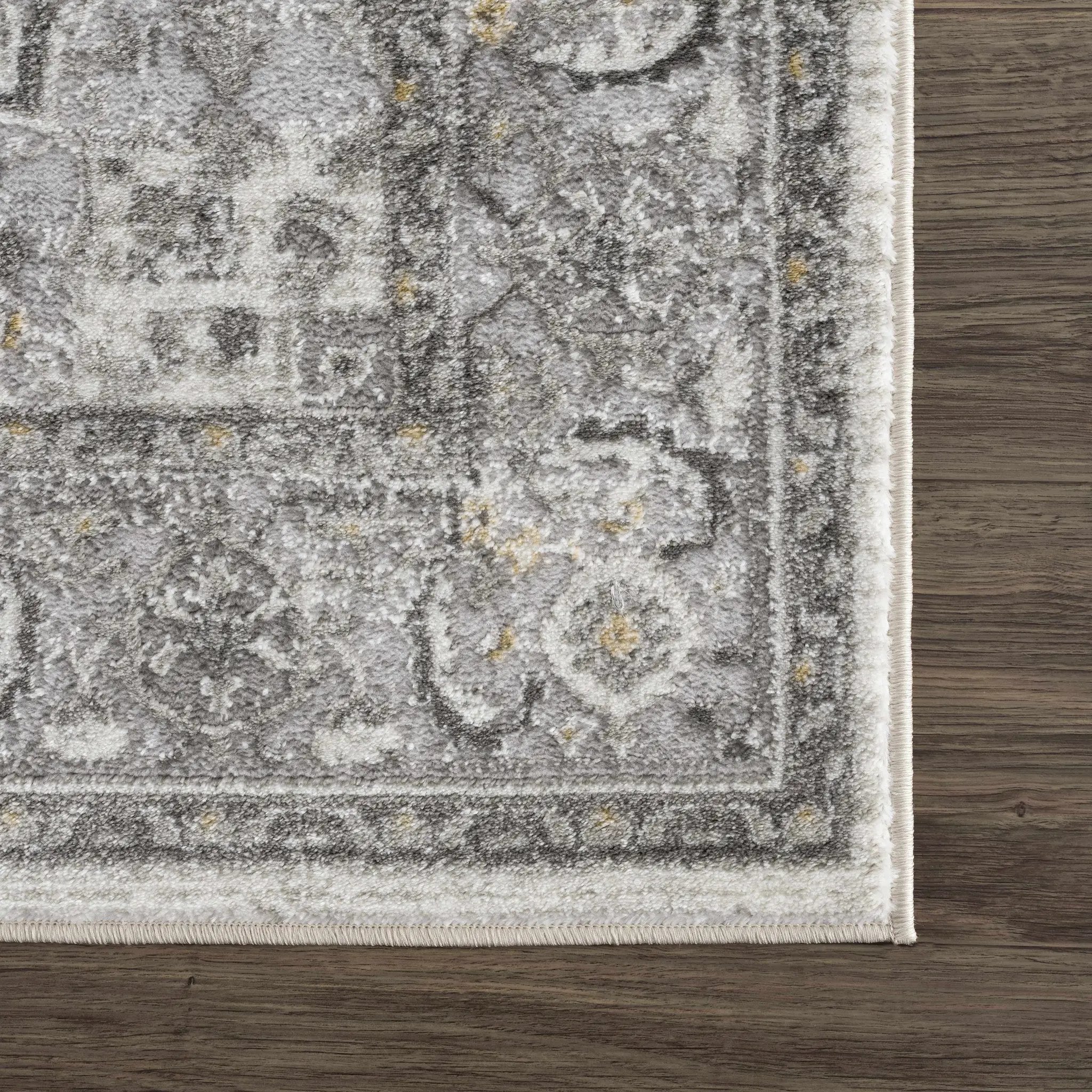 Liverpool Light Gray Area Rug - Clearance by Boutique Rugs