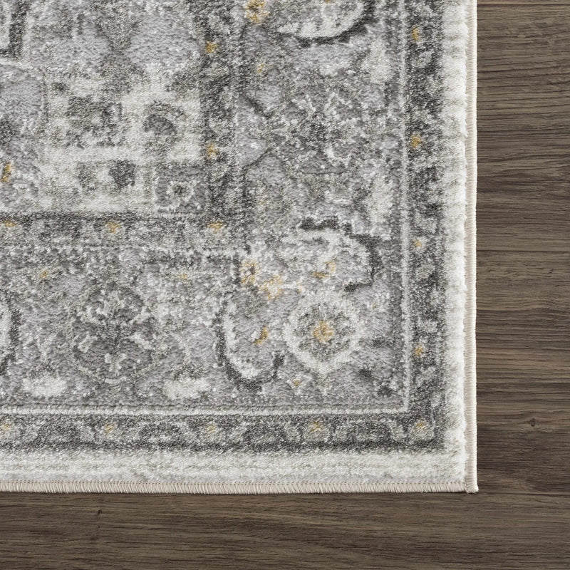 Liverpool Light Gray Area Rug - Clearance by Boutique Rugs
