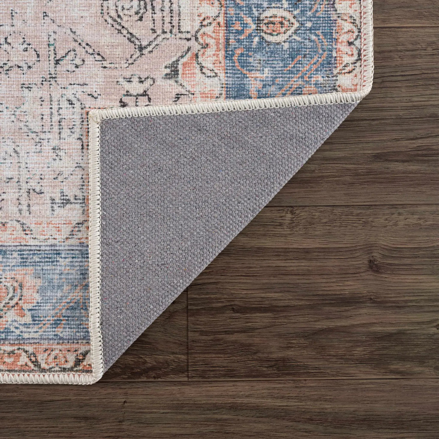 Rosman Distressed Washable Area Rug by Boutique Rugs