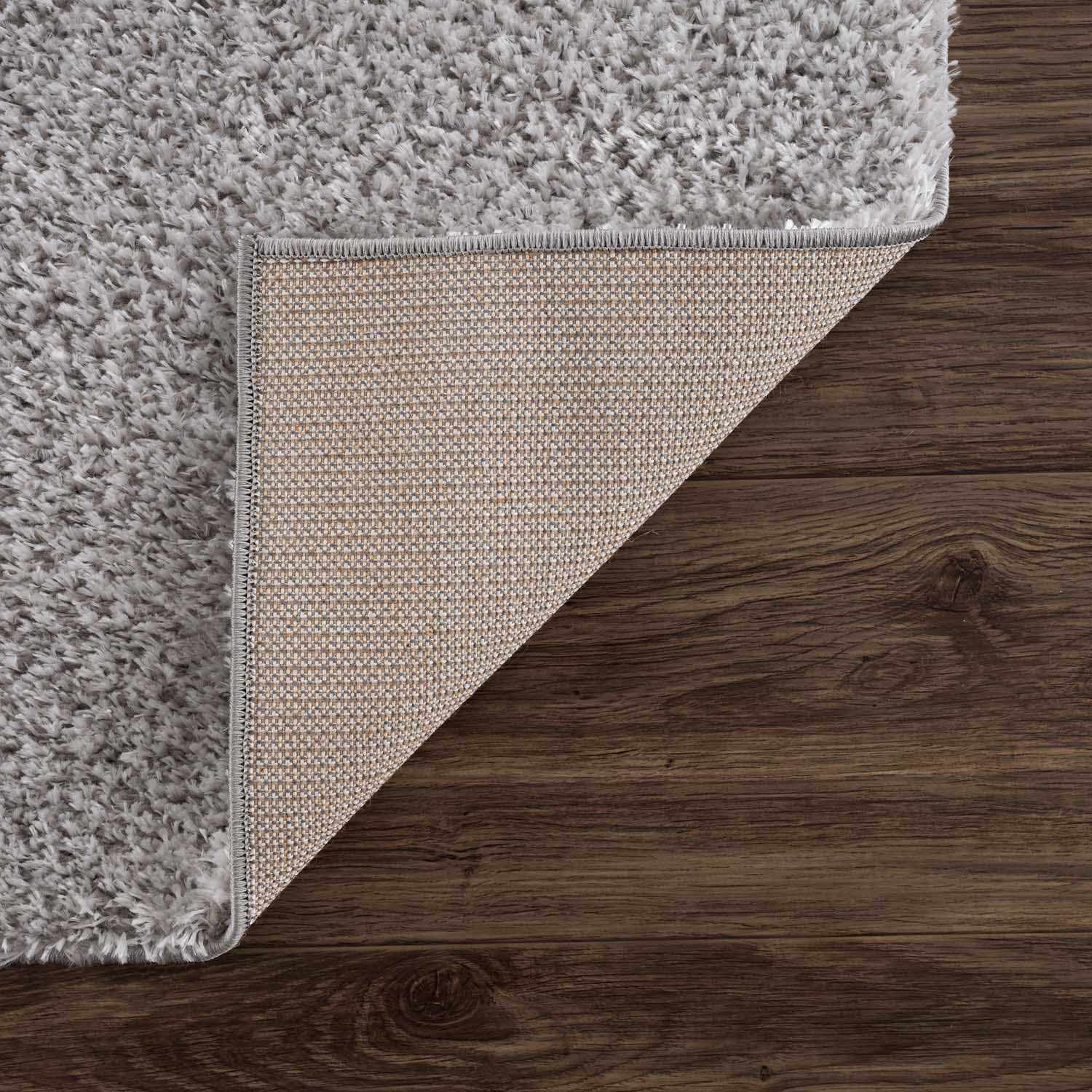 Lunaro Gray Subtle Wavy Abstract Modern Minimalist Polyester Machine Woven Area Rug - Clearance by Boutique Rugs