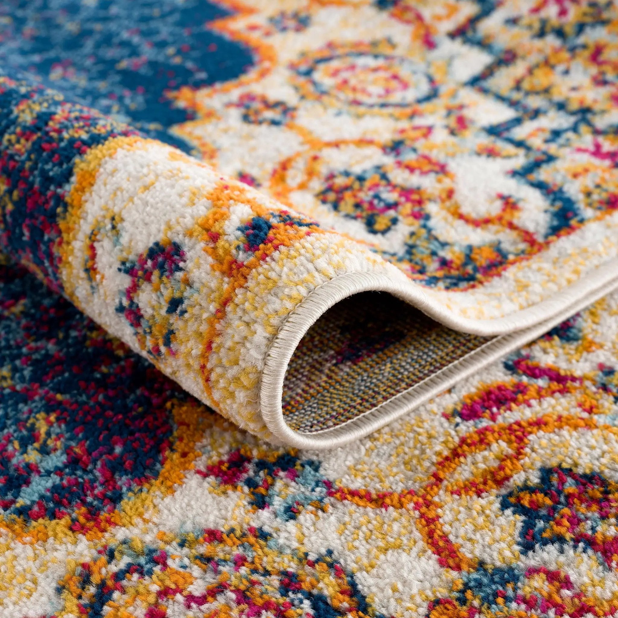 Istanbul Navy Area Rug - Clearance by Boutique Rugs