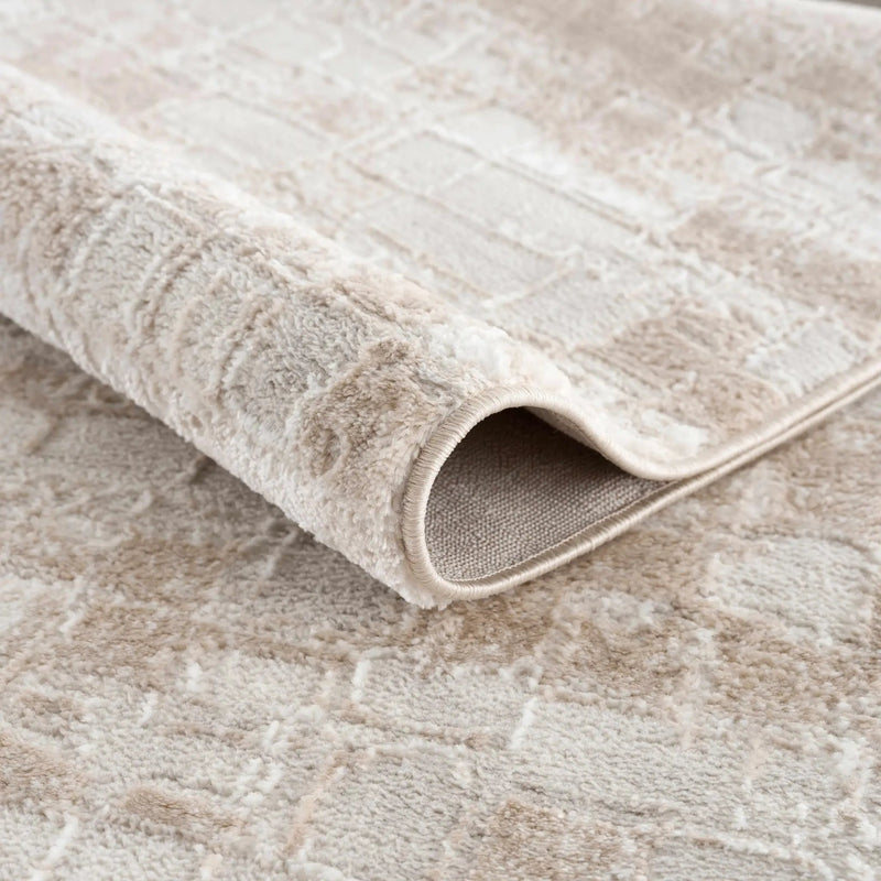 Liveri Pink Mosaic Rug by Boutique Rugs