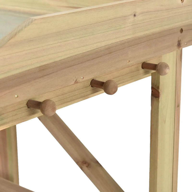 Garden Wooden Plant Bench Work Station by DirectDeals