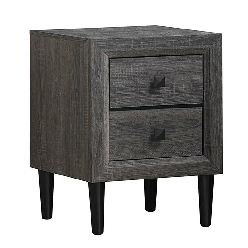 Multipurpose Retro Bedside Nightstand by DirectDeals