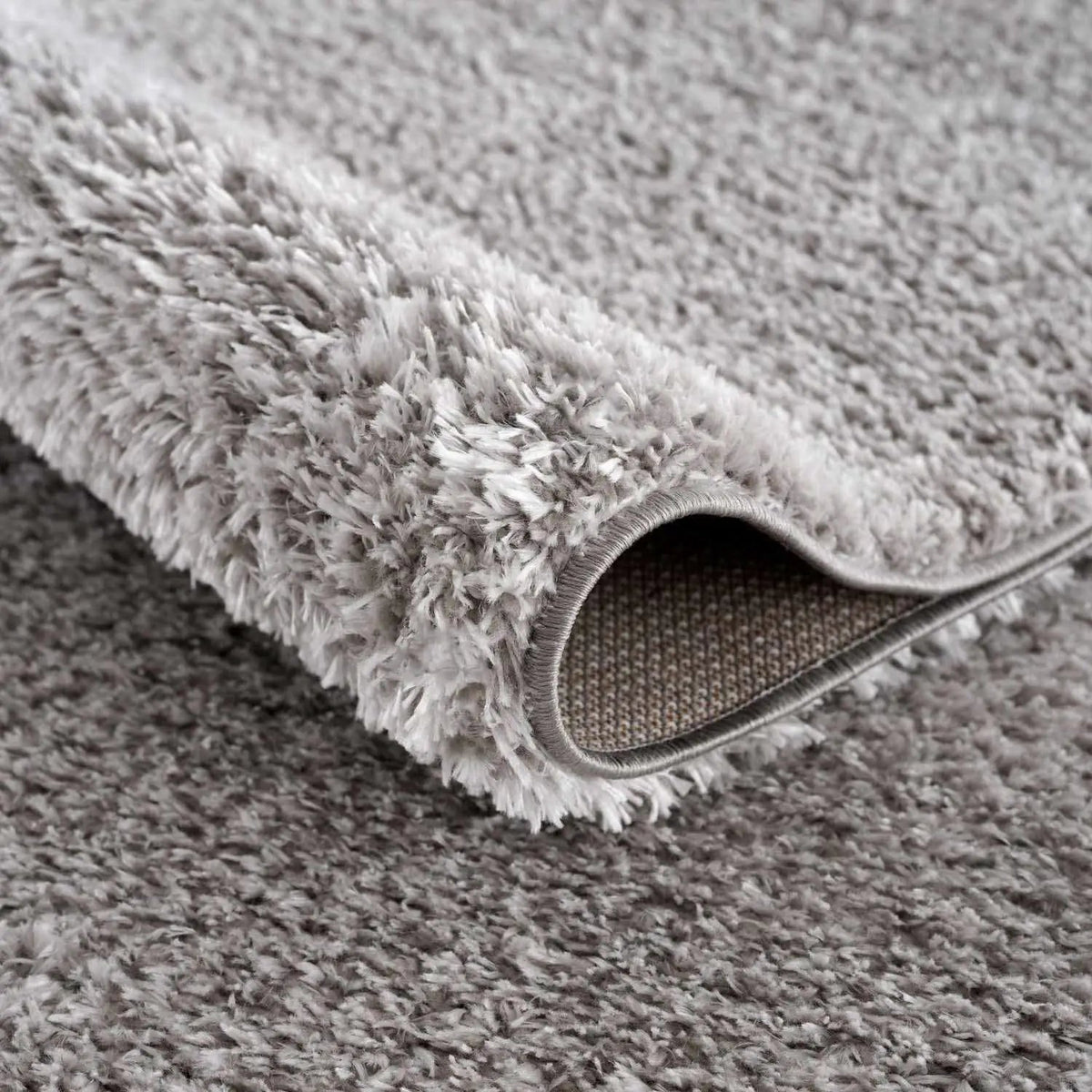 Lunaro Gray Subtle Wavy Abstract Modern Minimalist Polyester Machine Woven Area Rug - Clearance, photo 7 of 15