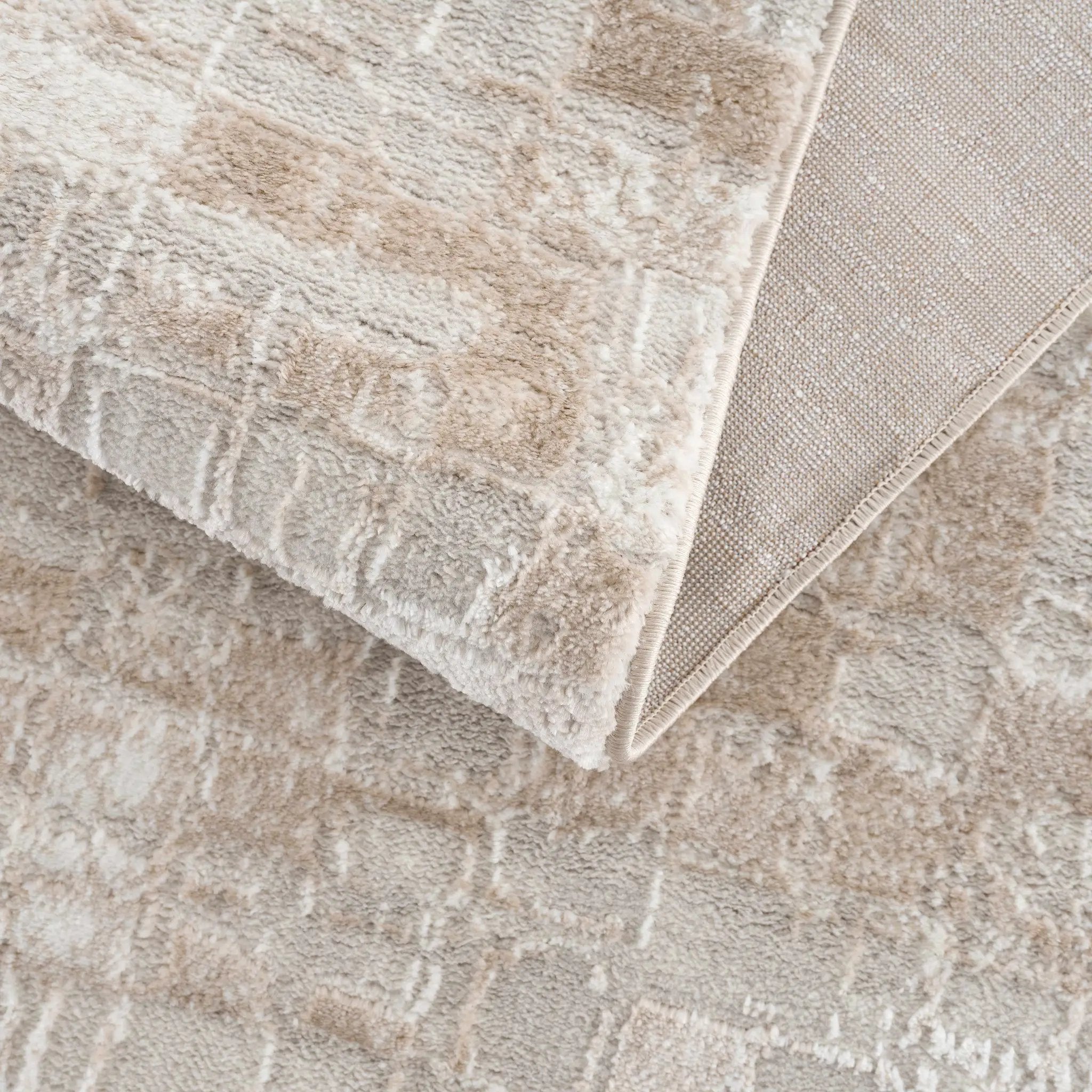 Liveri Pink Mosaic Rug by Boutique Rugs
