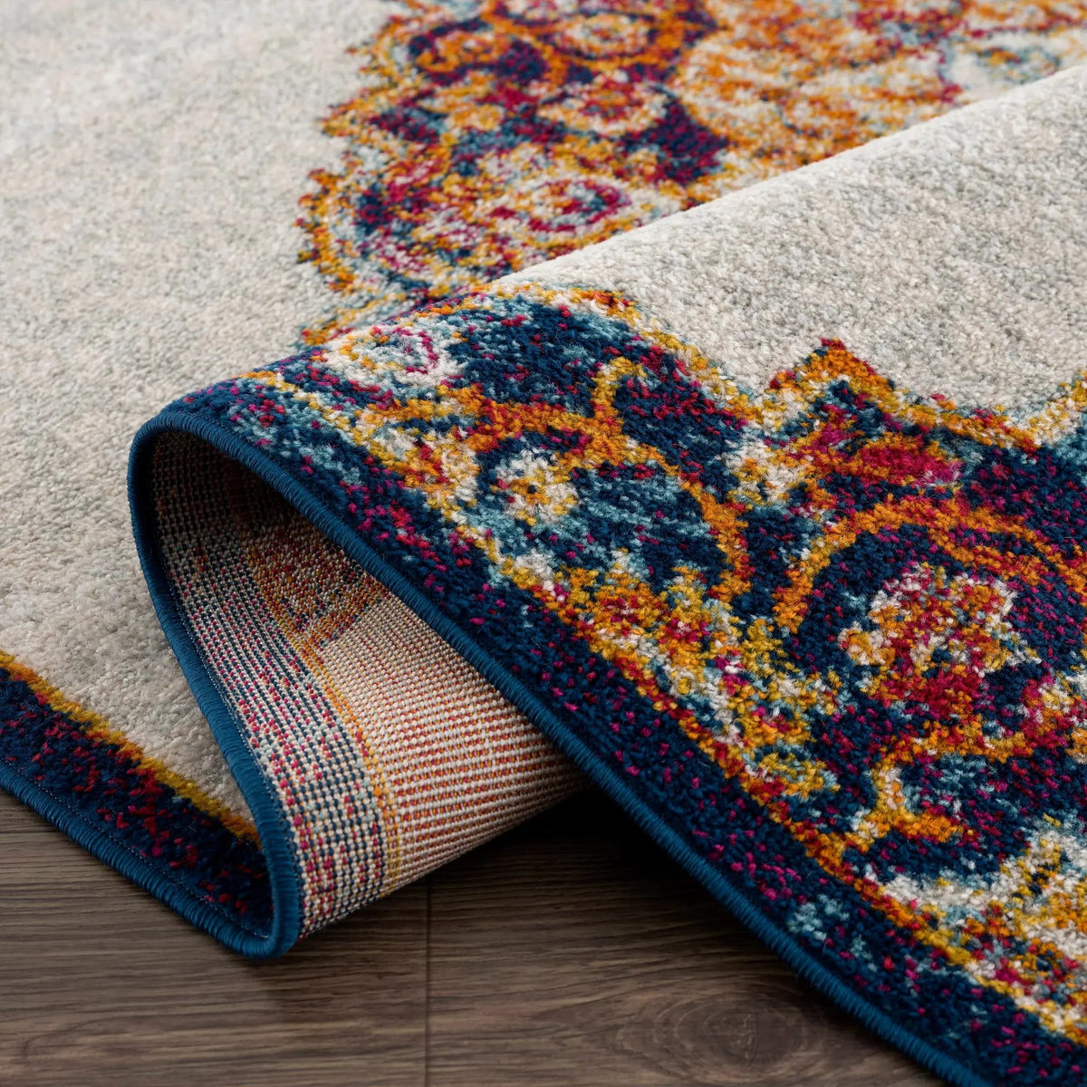 Istanbul Orange Area Rug - Clearance, photo 15 of 16