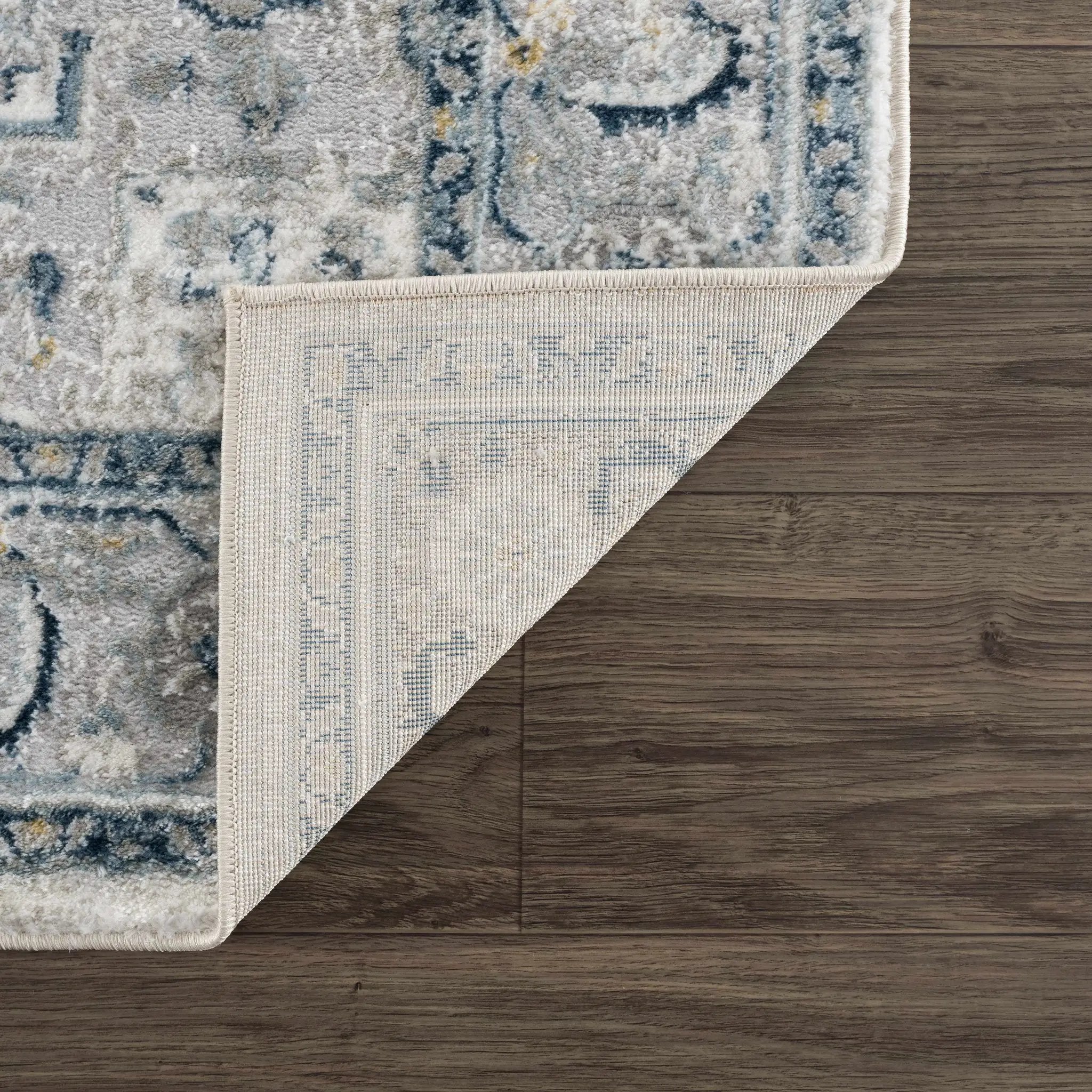Liverpool Blue Area Rug - Clearance by Boutique Rugs