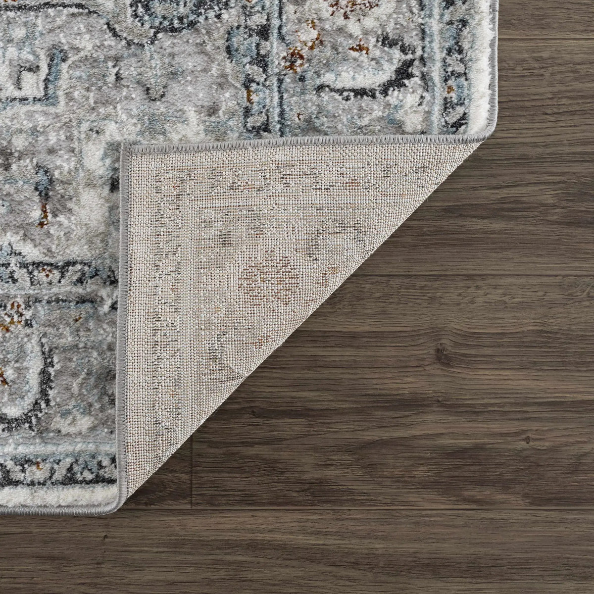 Liverpool Gray & Blue Area Rug - Clearance, photo 4 of 13