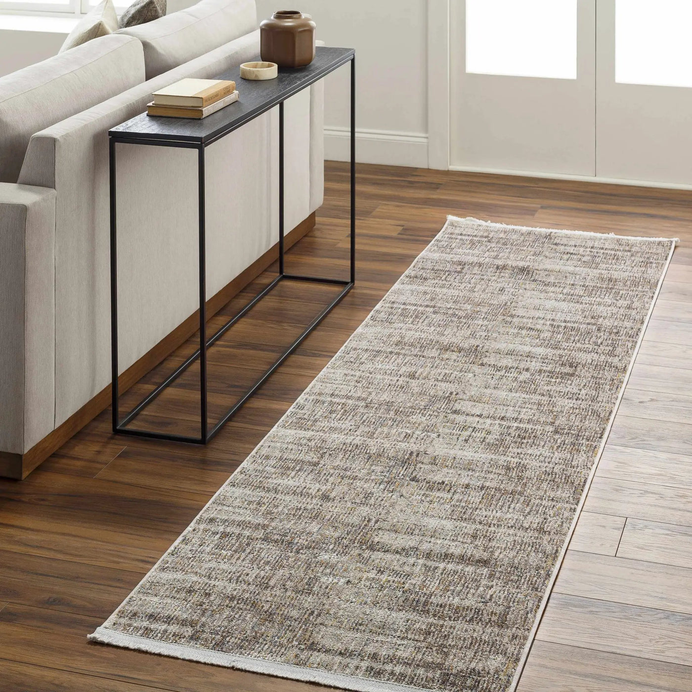 Cane Luxe Rug with Fringes by Boutique Rugs