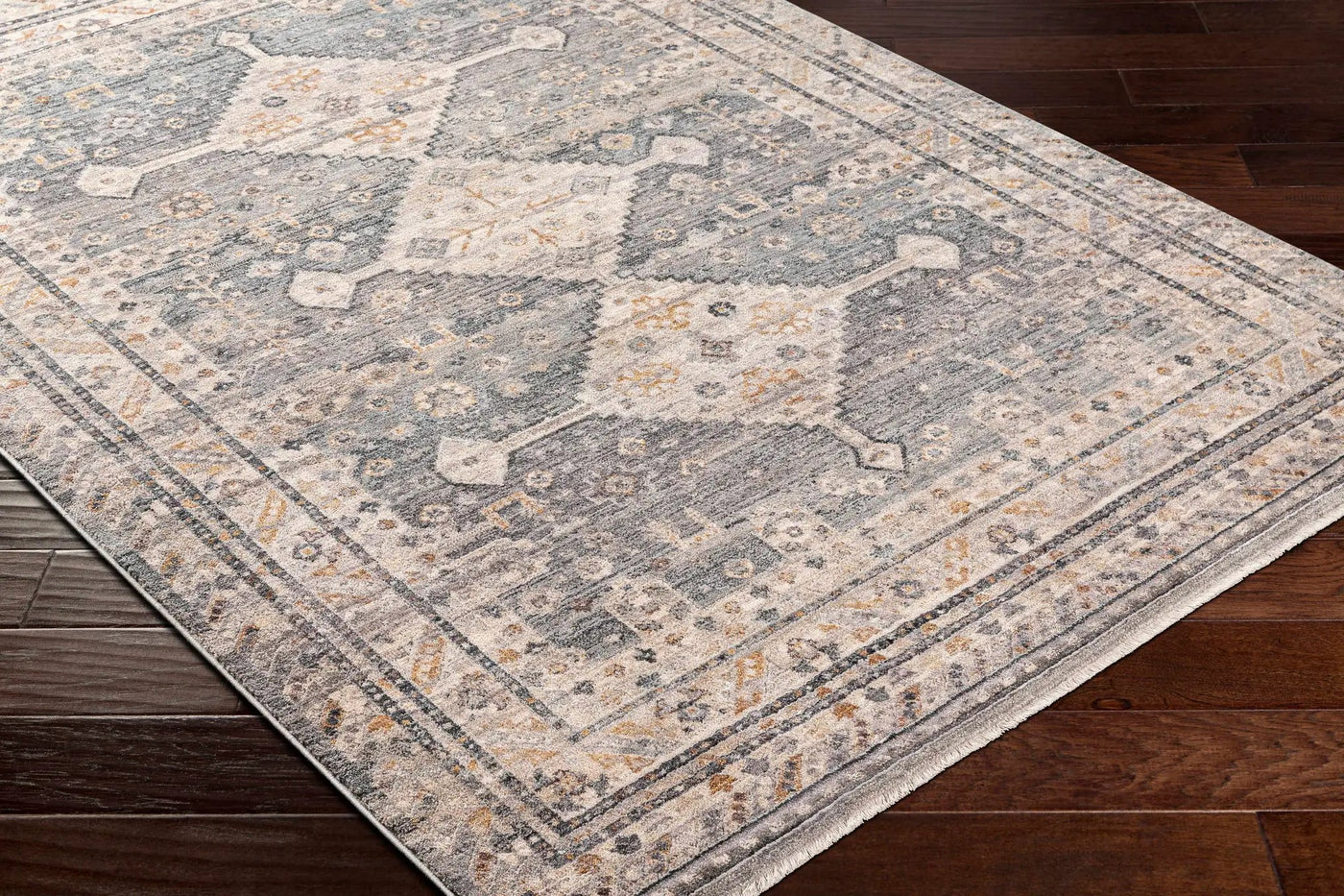 Lyam Luxe Rug with Fringes by Boutique Rugs