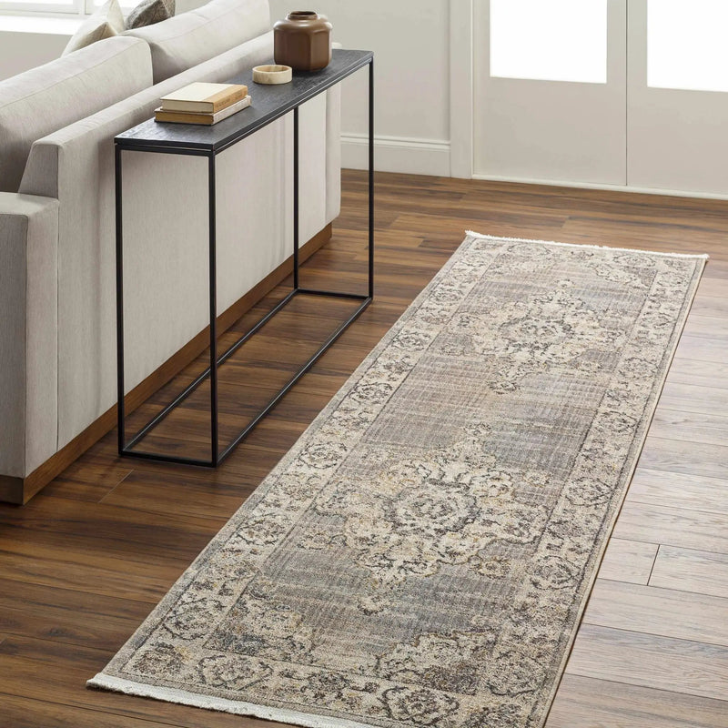 Cream Brown Zola Area Rug - Clearance by Boutique Rugs