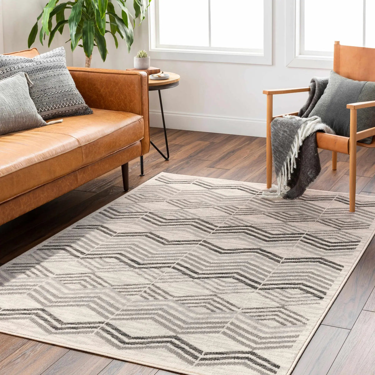 Saar Area Rug - Clearance, installed in a room