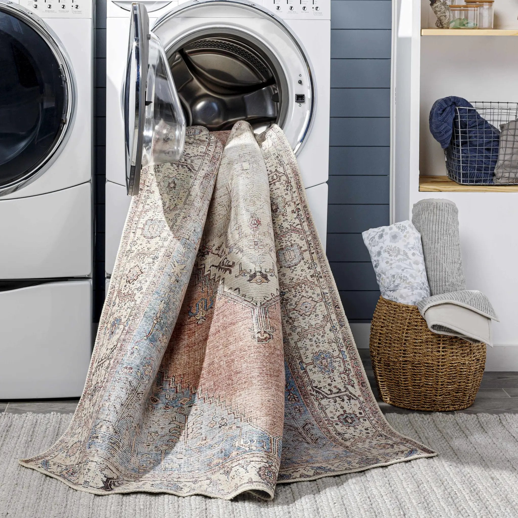 Sacriston Washable Area Rug - Clearance by Boutique Rugs
