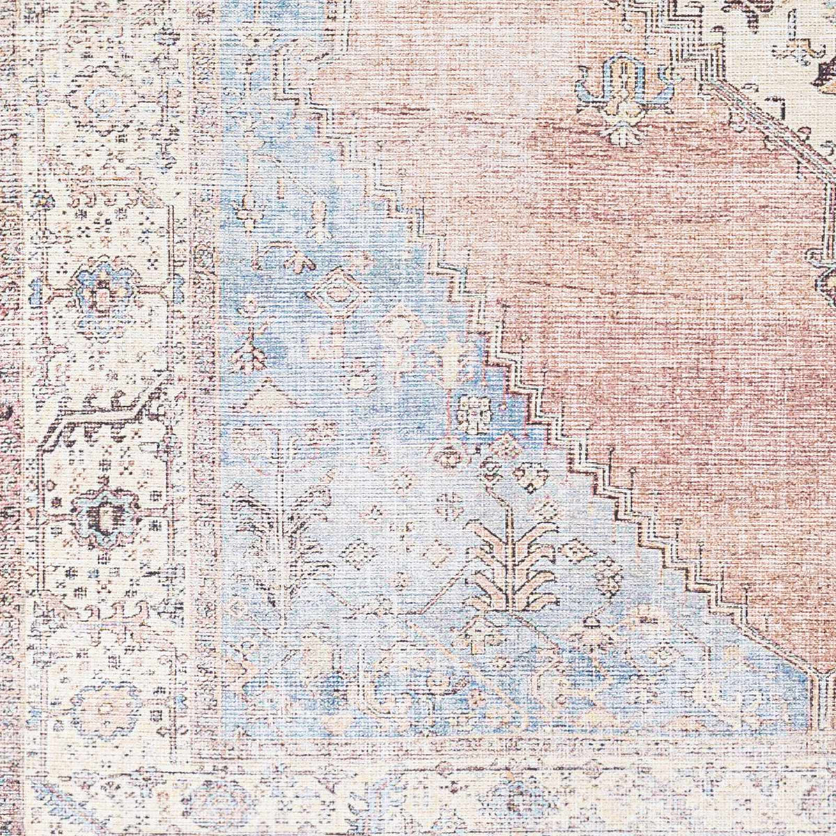 Sacriston Washable Area Rug - Clearance, sample swatch