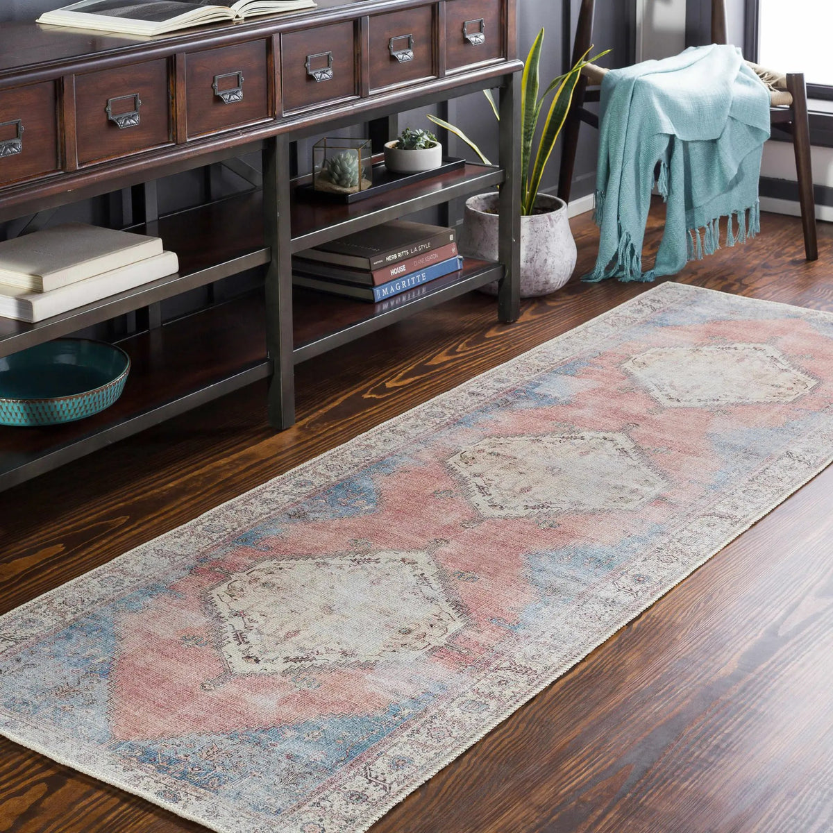 Sacriston Washable Area Rug - Clearance, installed in a room 2