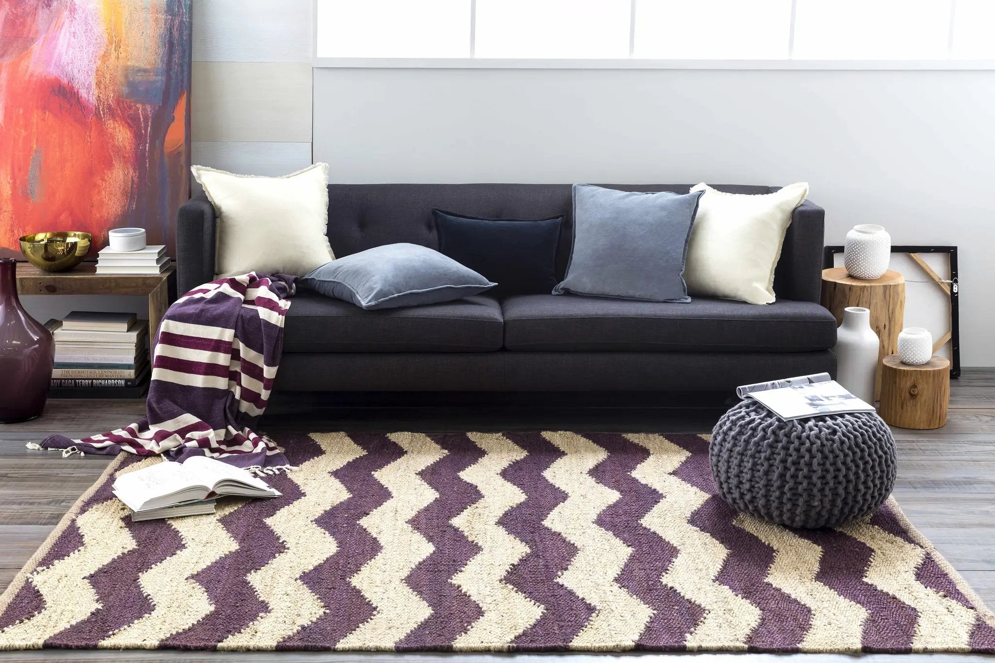 Saginaw Jute Carpet - Clearance by Boutique Rugs