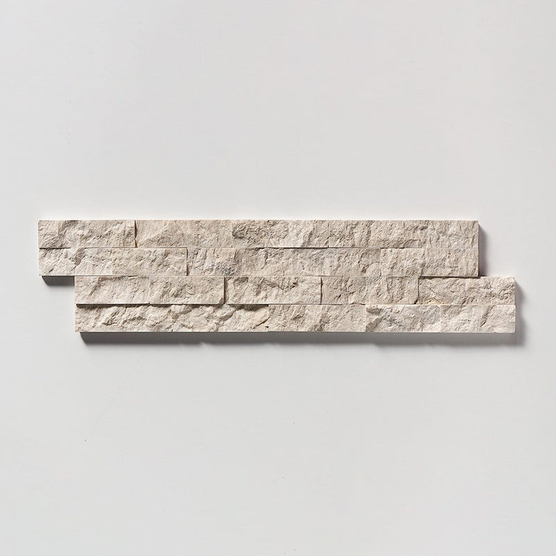 Sahara Beige Rock Face 2x6 Marble Mosaics 12x14 Marble Rock Face 12x12 Mosaics