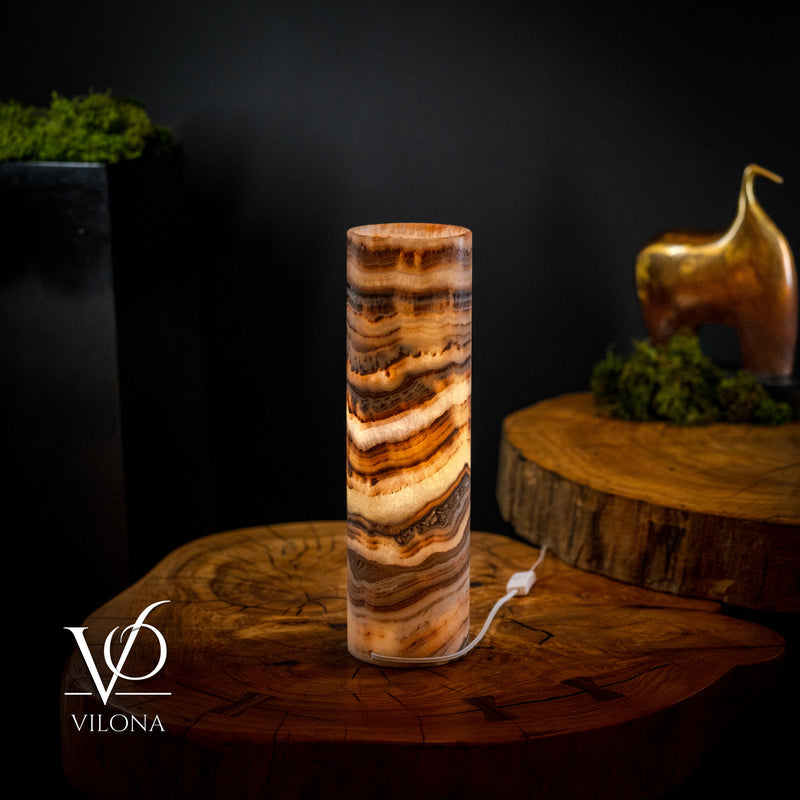 Sahara Crystal (Onyx Table Lamp #52), photo 3 of 5
