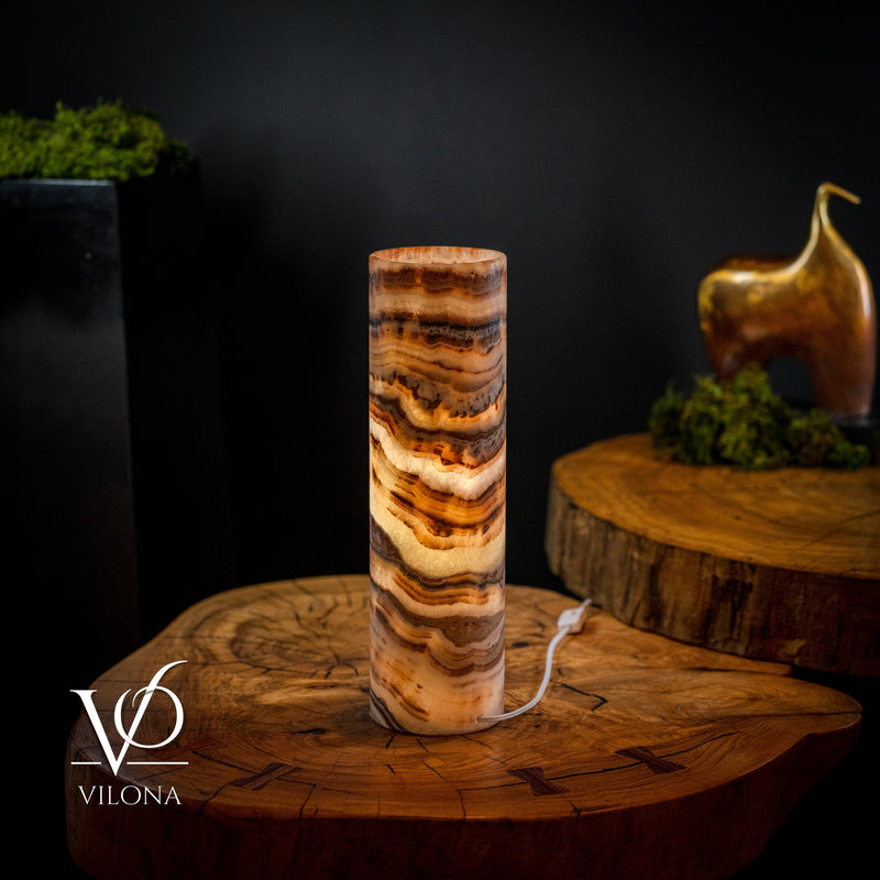 Sahara Crystal (Onyx Table Lamp #52), photo 4 of 5