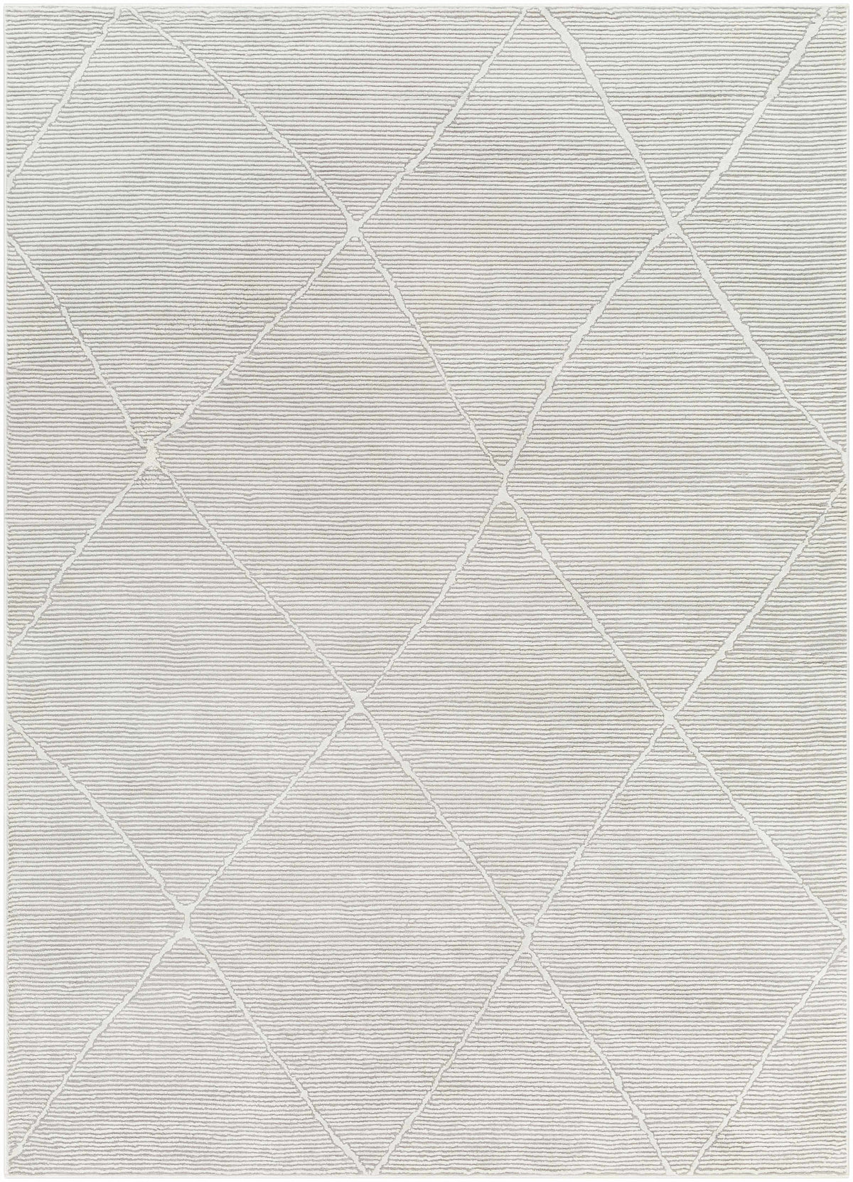Aldis Grey Plush Textured Washable Rug - Clearance, photo 5 of 12