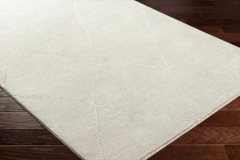 Aldis Grey Plush Textured Washable Rug - Clearance by Boutique Rugs