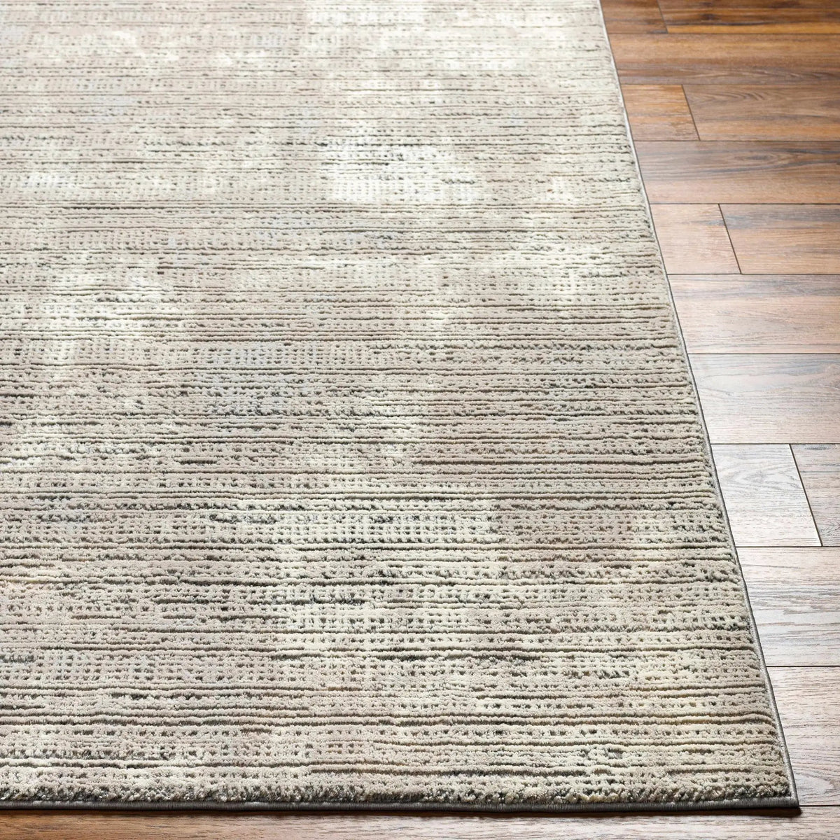 Chiyo Tan Plush Textured Washable Rug, photo 4 of 8