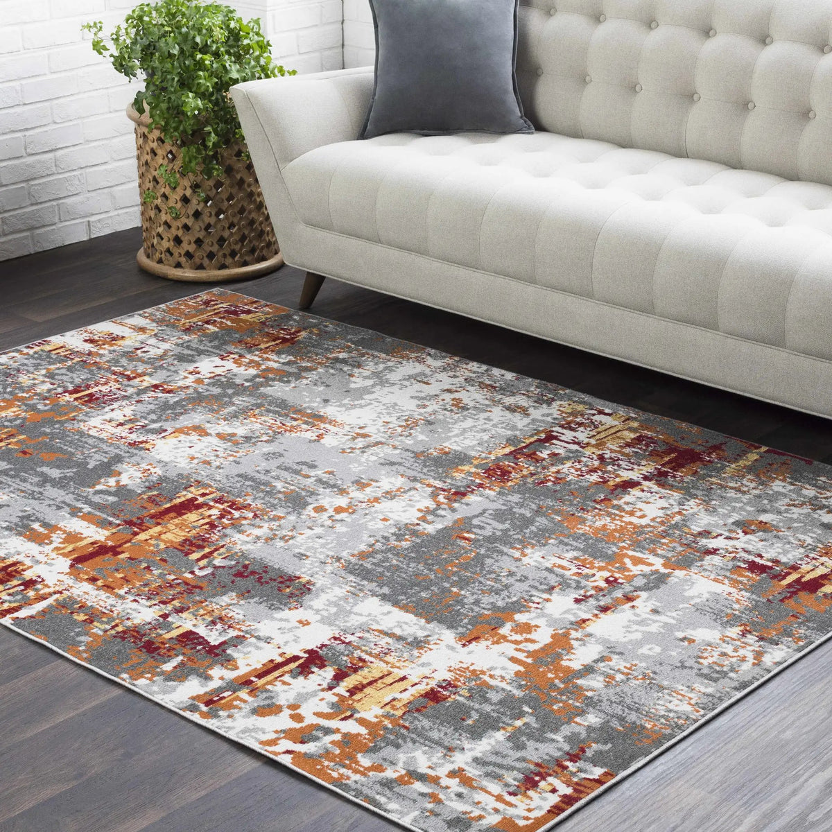 Salina Area Rug - Clearance, installed in a room