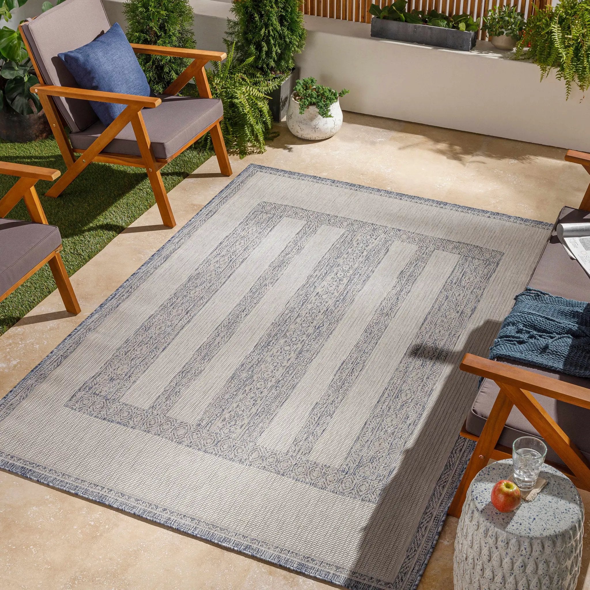 Sallynoggin Indoor & Outdoor Rug - Clearance by Boutique Rugs