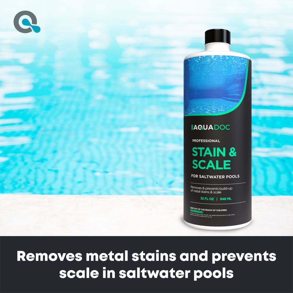 Stain and Scale Remover for Saltwater Pools by AquaDoc