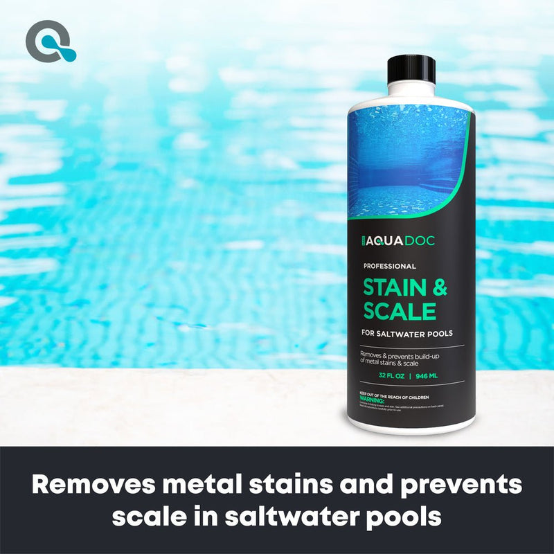 Stain and Scale Remover for Saltwater Pools by AquaDoc