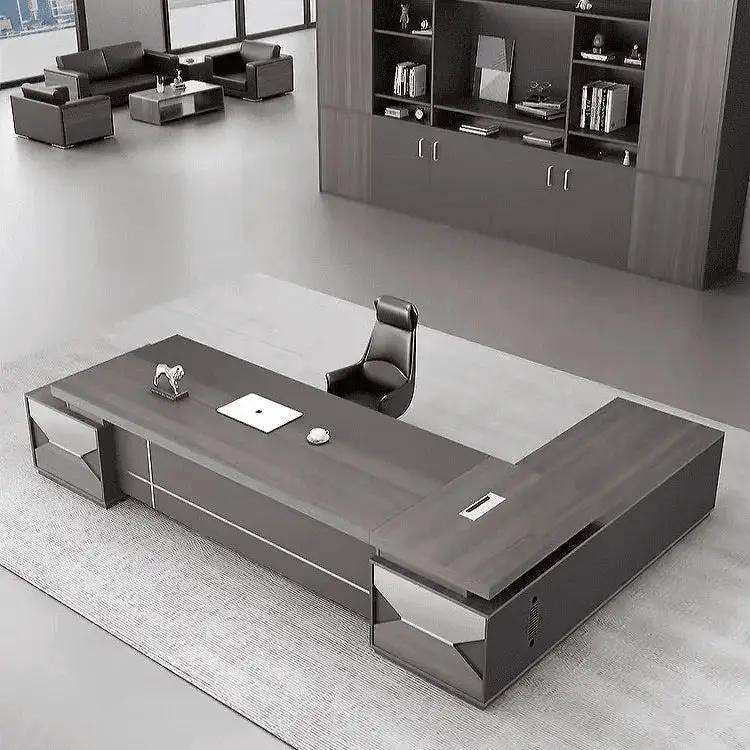 Eyer · Modern L-Shaped Executive Desk by Arc Grove