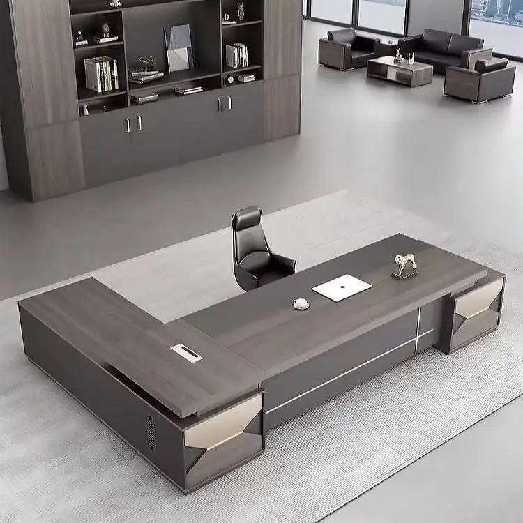 Eyer · Modern L-Shaped Executive Desk by Arc Grove