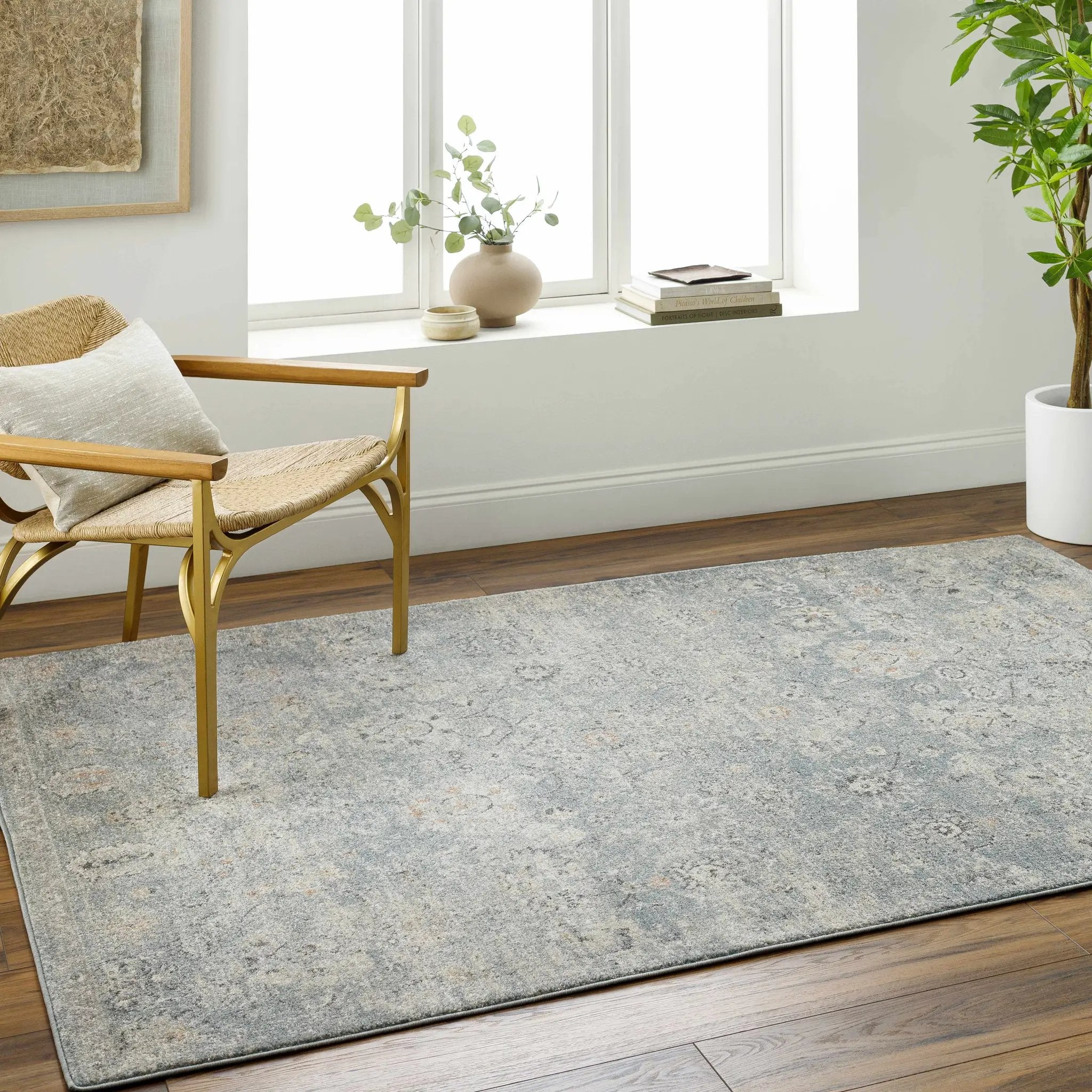 Pavan Cream Area Rug - Clearance by Boutique Rugs