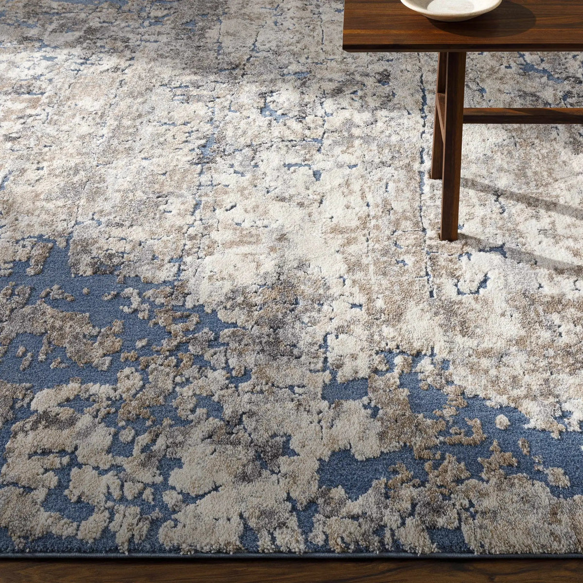 Satsop Rock Pattern Thick Rug, photo 3 of 8