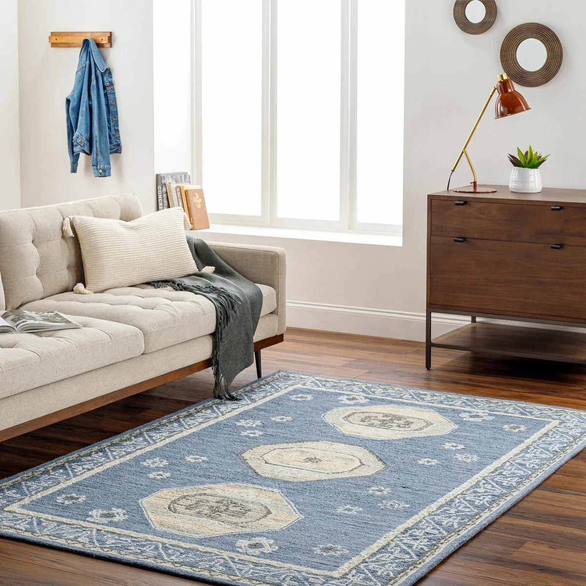 Arwan Area Rug - Clearance, installed in a room