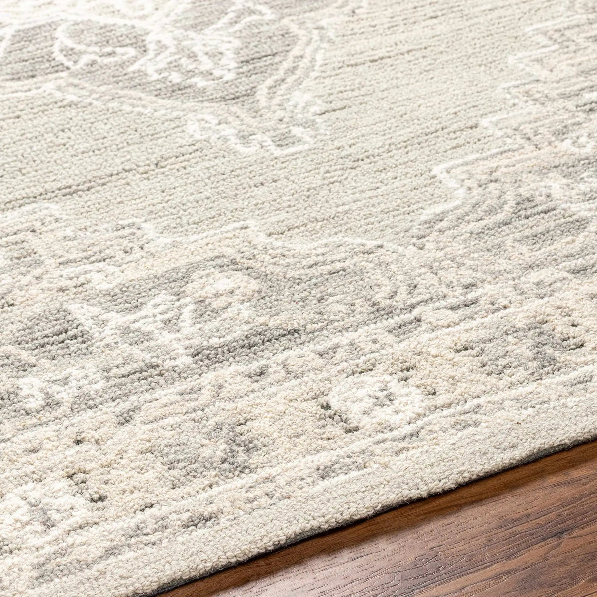 Nani Gray Wool Blend Area Rug - Clearance, photo 6 of 6