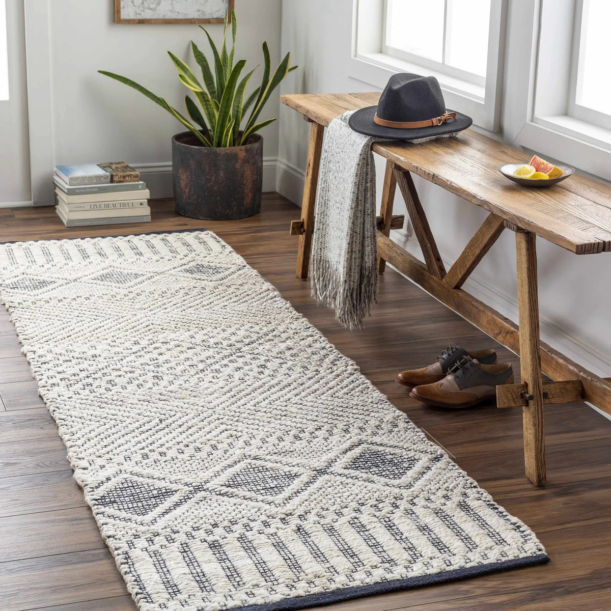 Canturay Jute Carpet - Clearance, installed in a room 3