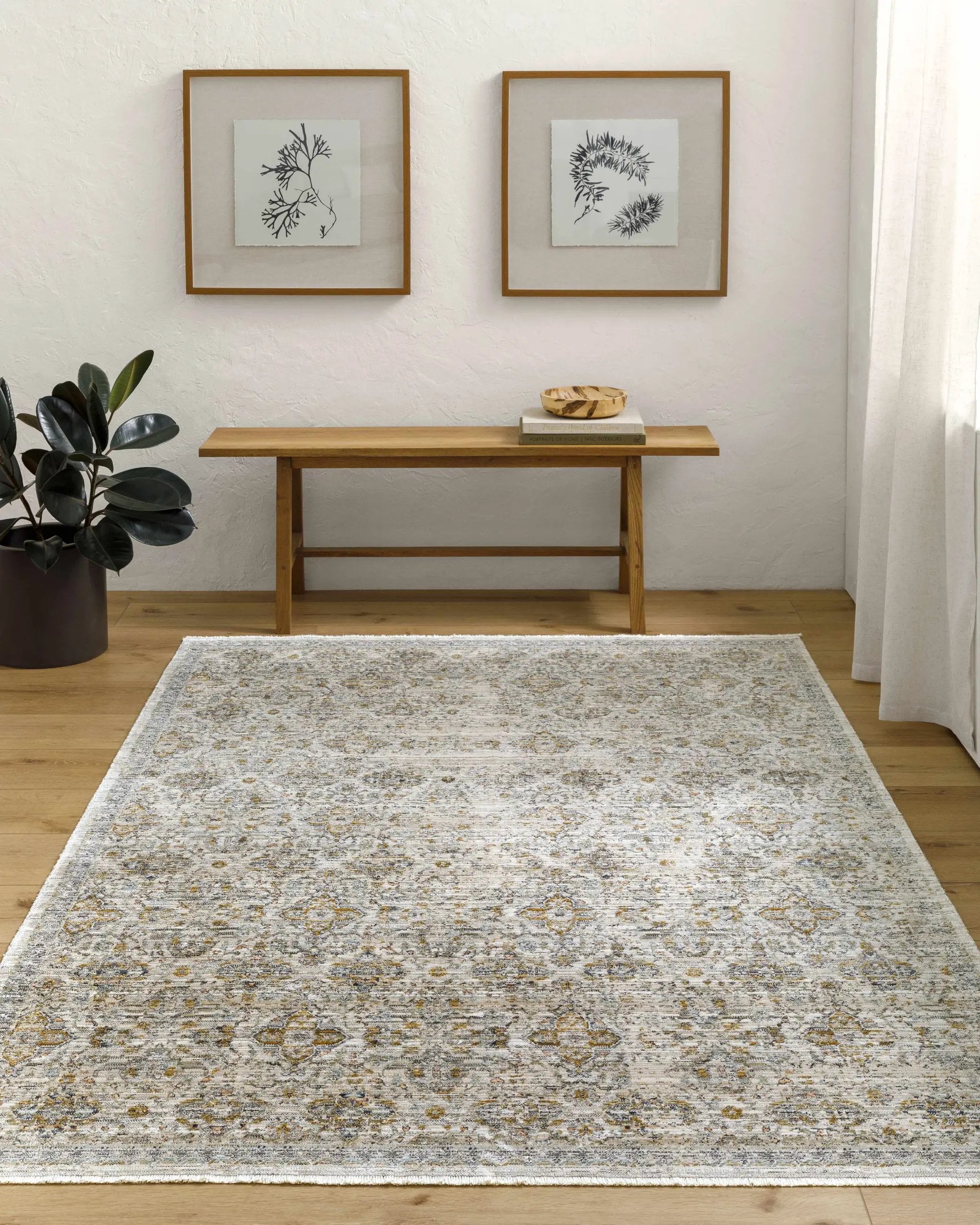 Ren Outdoor Machine Woven Becki Owens x LIVABLISS BOMG-2306 Washable Area Rug by Boutique Rugs