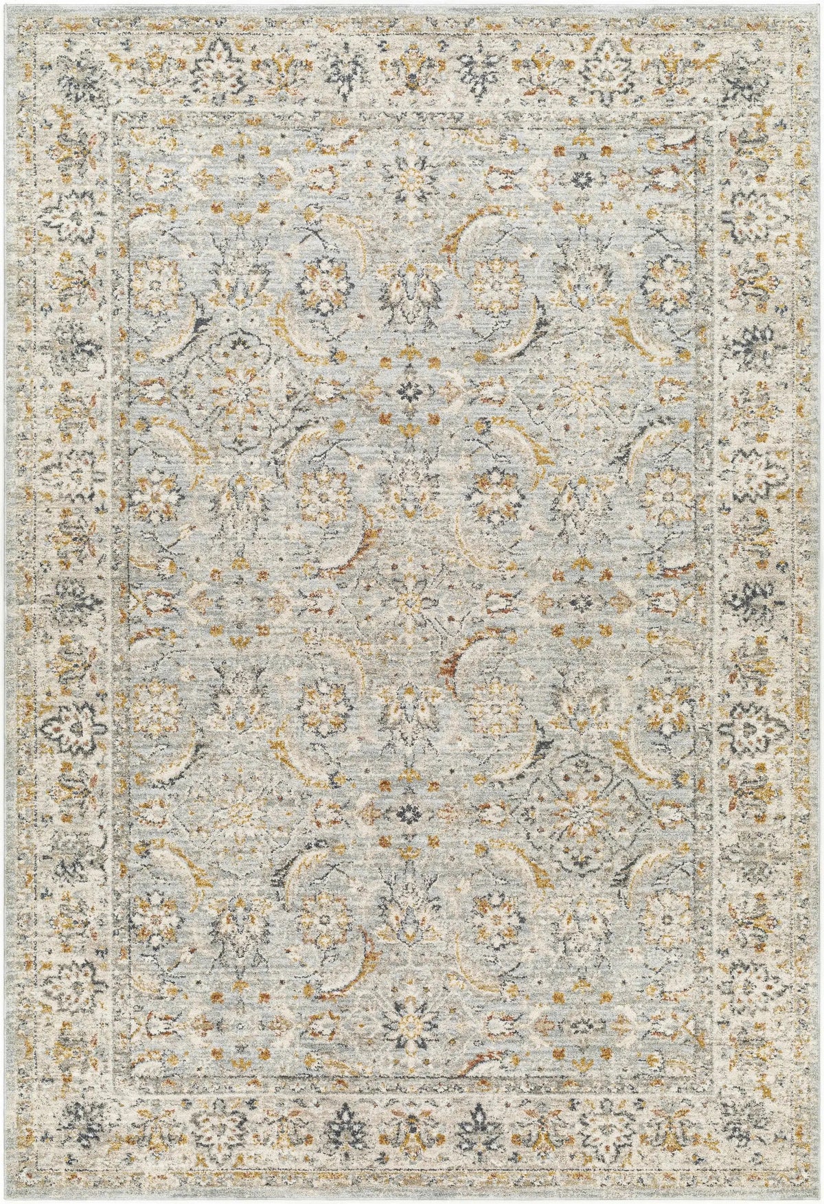 Jeven Blue Area Rug - Clearance